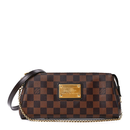 Louis Vuitton Damier Ebene Eva Clutch 1 of 11