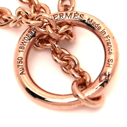 Hermes 18K Rose Gold TPM Vertige Coeur Bracelet SH 4 of 4