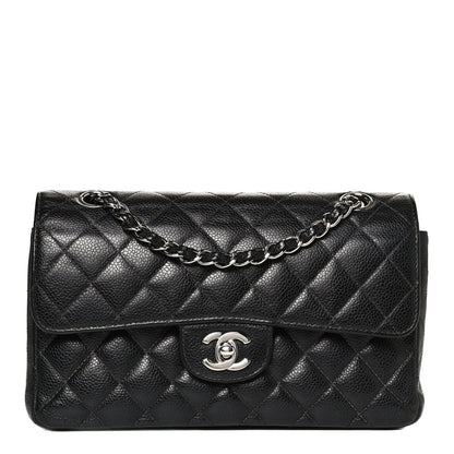 Chanel Caviar Quilted Small Double Flap Black 1 of 12