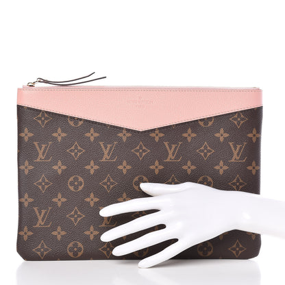 Louis Vuitton Monogram Daily Pouch Rose Poudre 2 of 7