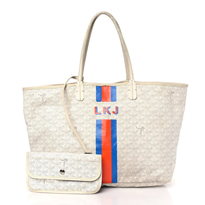Goyard Goyardine Saint Louis PM White 3 of 16