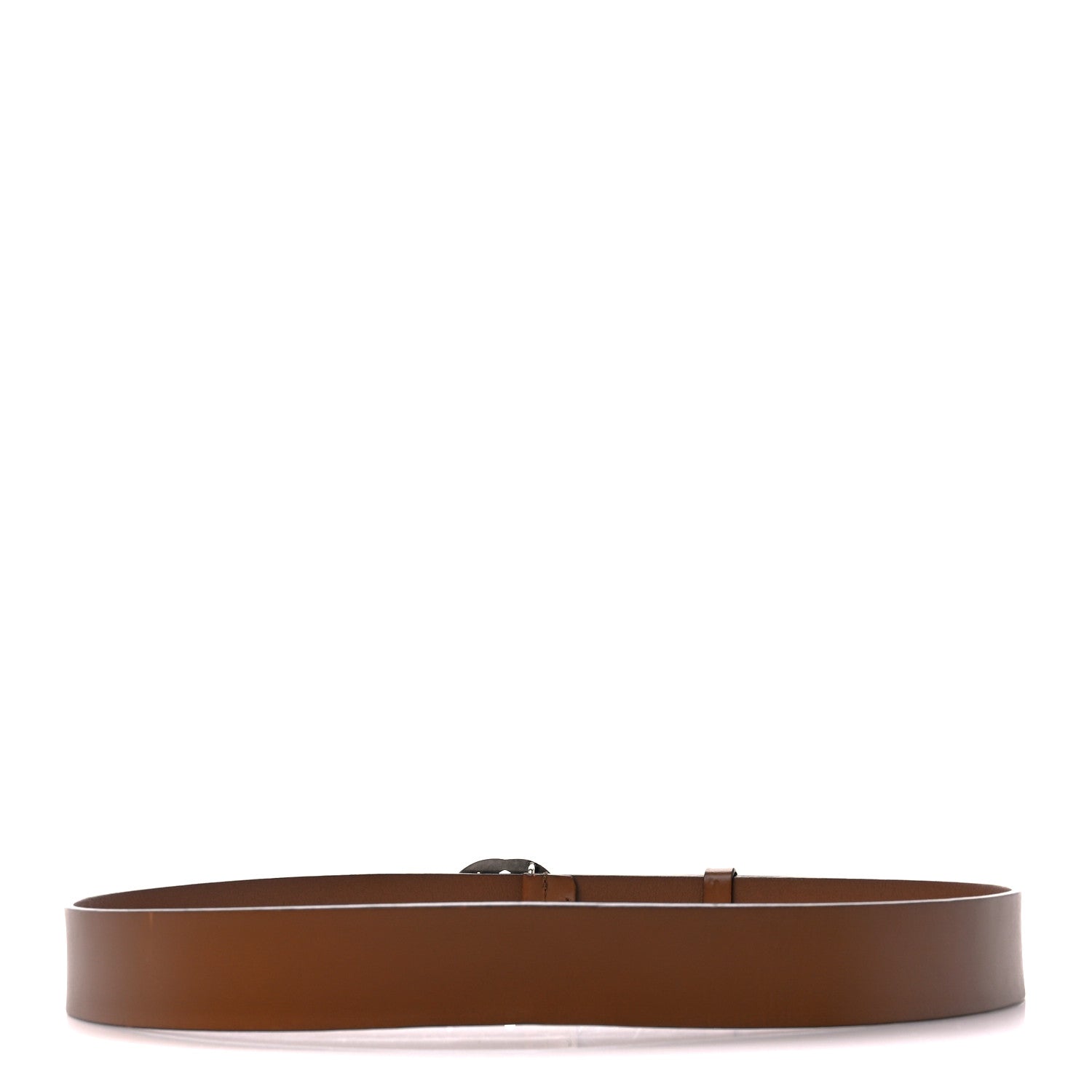 Gucci Calfskin Mens Interlocking G 37mm Belt 100 40 Brown 2 of 6