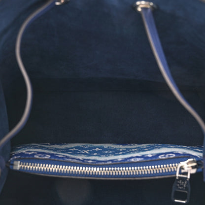 Louis Vuitton Monogram Escale Neonoe MM Blue 5 of 10