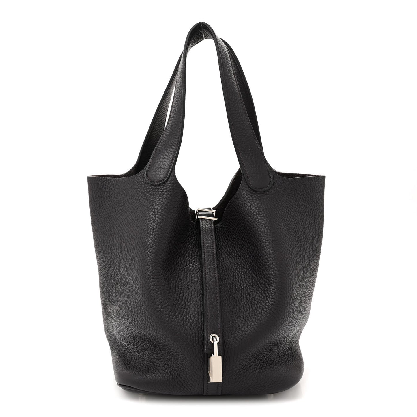 Taurillon Clemence Picotin Lock 18 PM Raisin