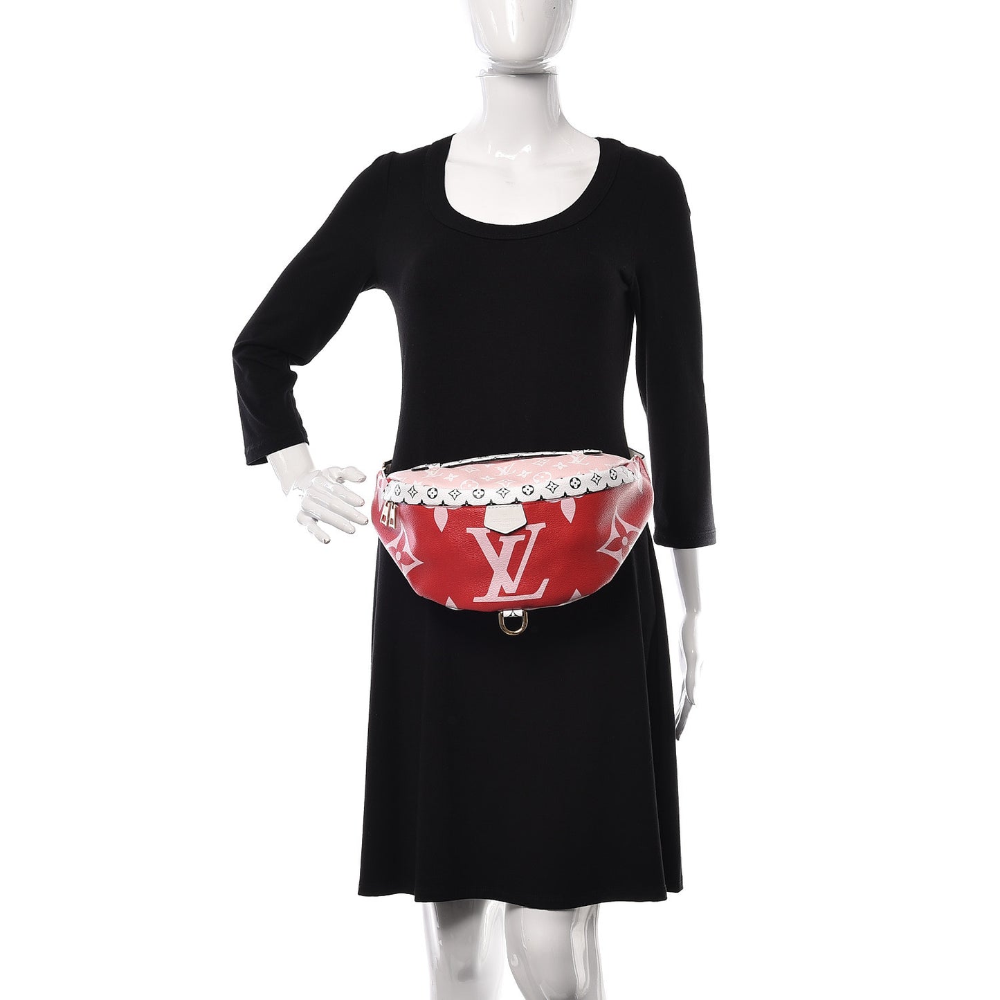 Monogram Giant Bumbag Rouge