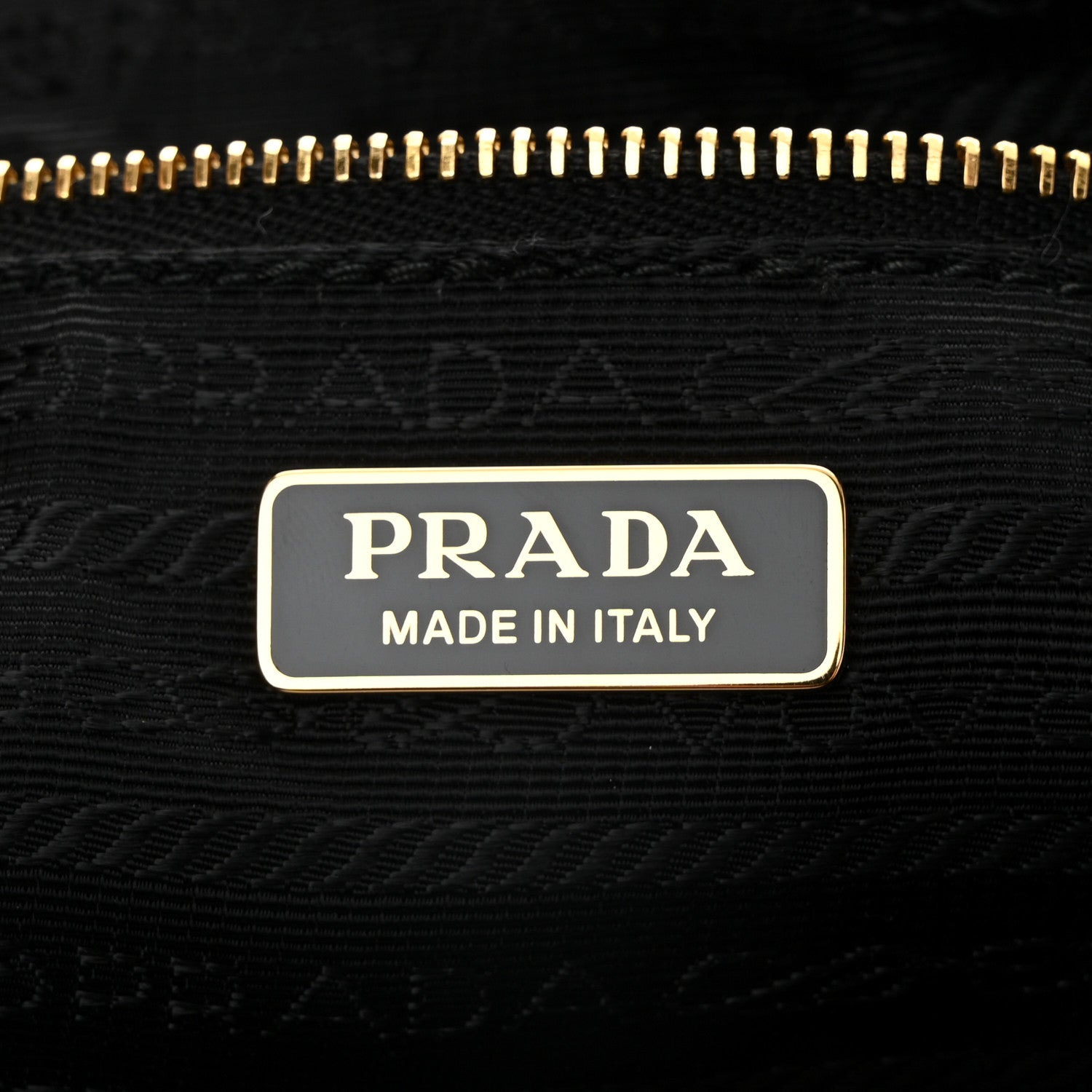 Prada Re-Nylon Saffiano Demi-lune Shoulder Bag Black 6 of 10