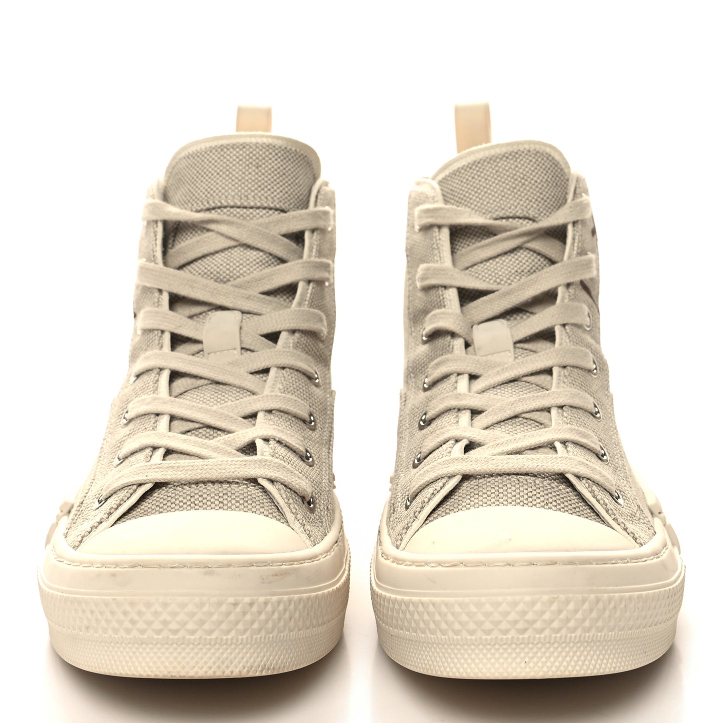 x CACTUS JACK Canvas Mens B23 High Top Sneakers 39 Cream Coffee