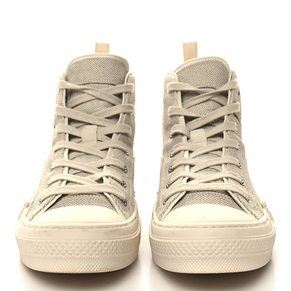 Christian Dior x CACTUS JACK Canvas Mens B23 High Top Sneakers 39 Cream Coffee 2 of 11