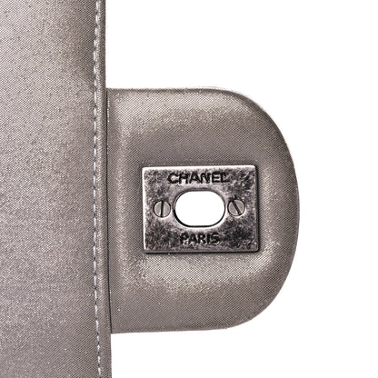 Chanel Metallic Calfskin Chevron Quilted Small Urban Spirit Backpack Silver 8 of 15