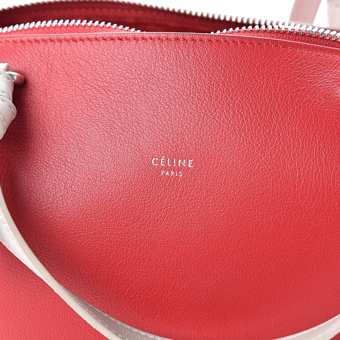 Lambskin Small Soft Cube Satchel Bright Red