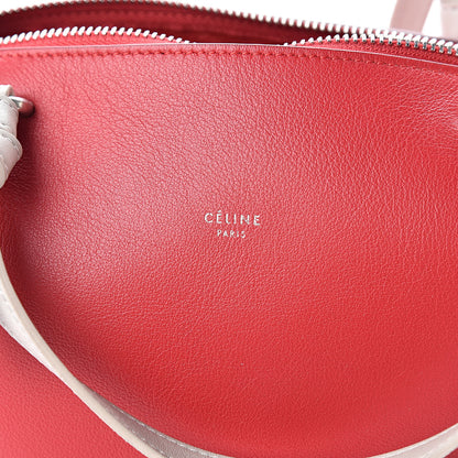 Celine Lambskin Small Soft Cube Satchel Bright Red 6 of 10