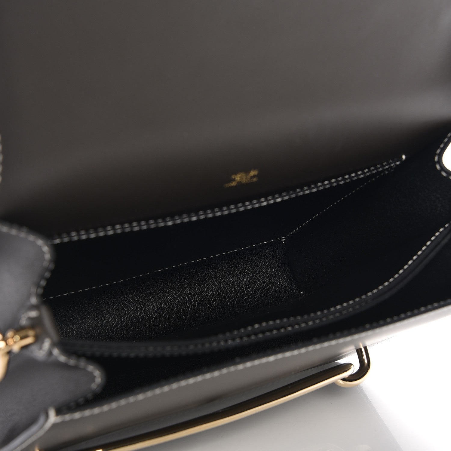 Hermes Veau Sombrero Sac Roulis 23 Fusain 5 of 13
