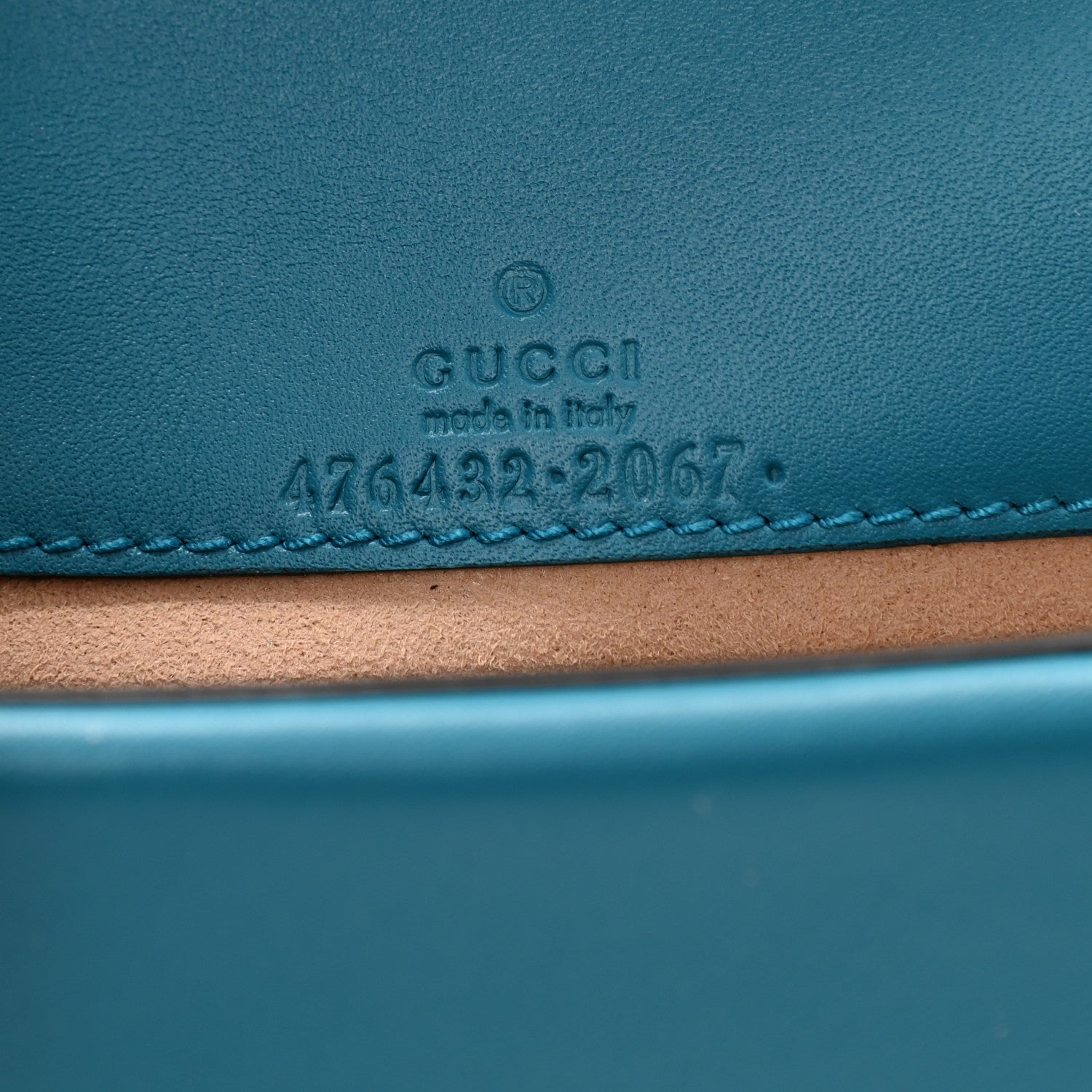 Gucci Velvet Super Mini Dionysus Shoulder Bag Pavone Cyan 6 of 7