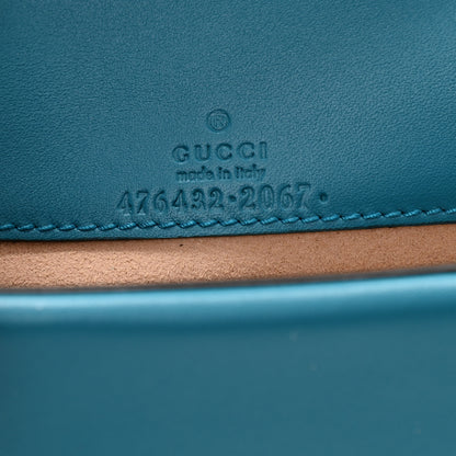 Gucci Velvet Super Mini Dionysus Shoulder Bag Pavone Cyan 6 of 7