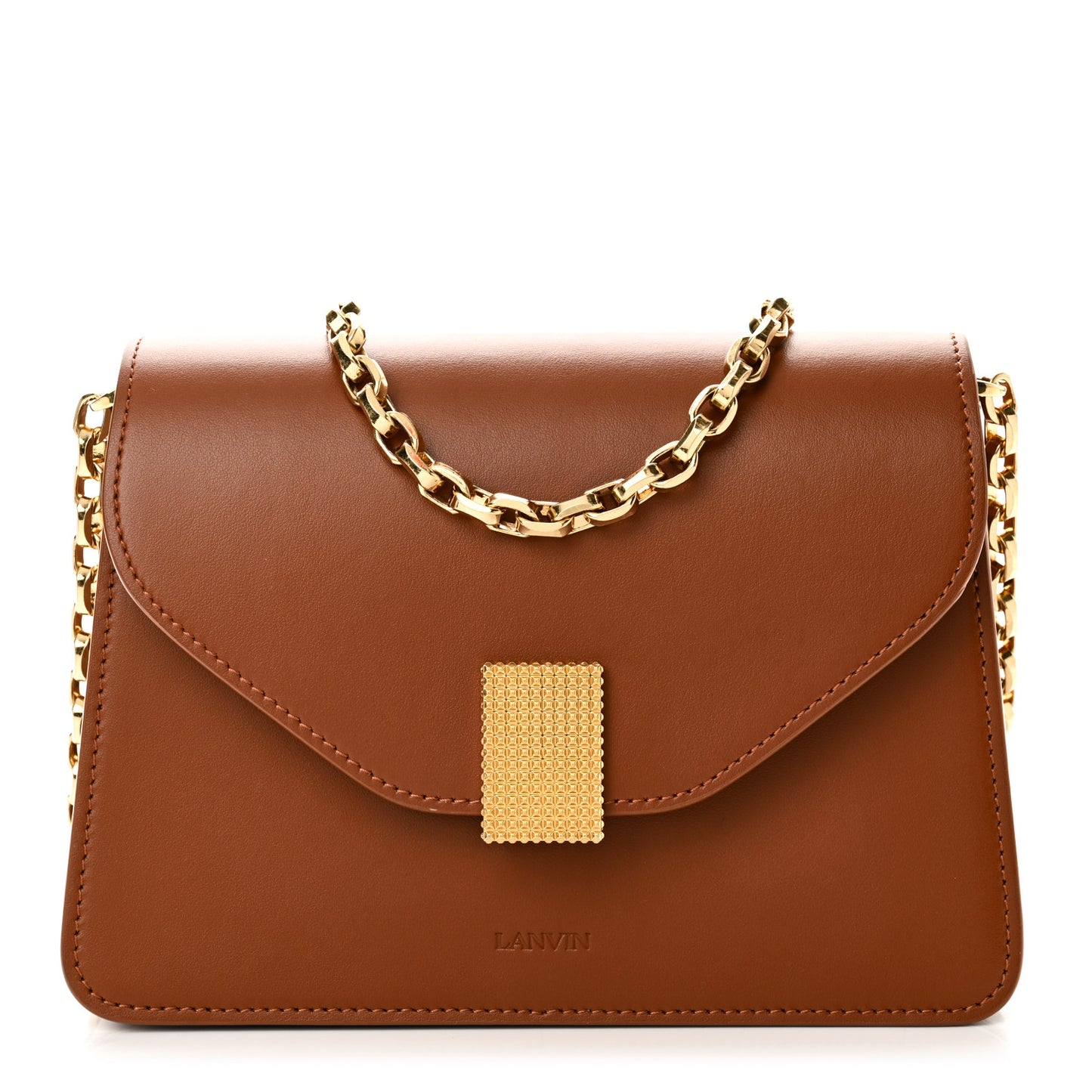 Calfskin Concerto Chain Bag Tan