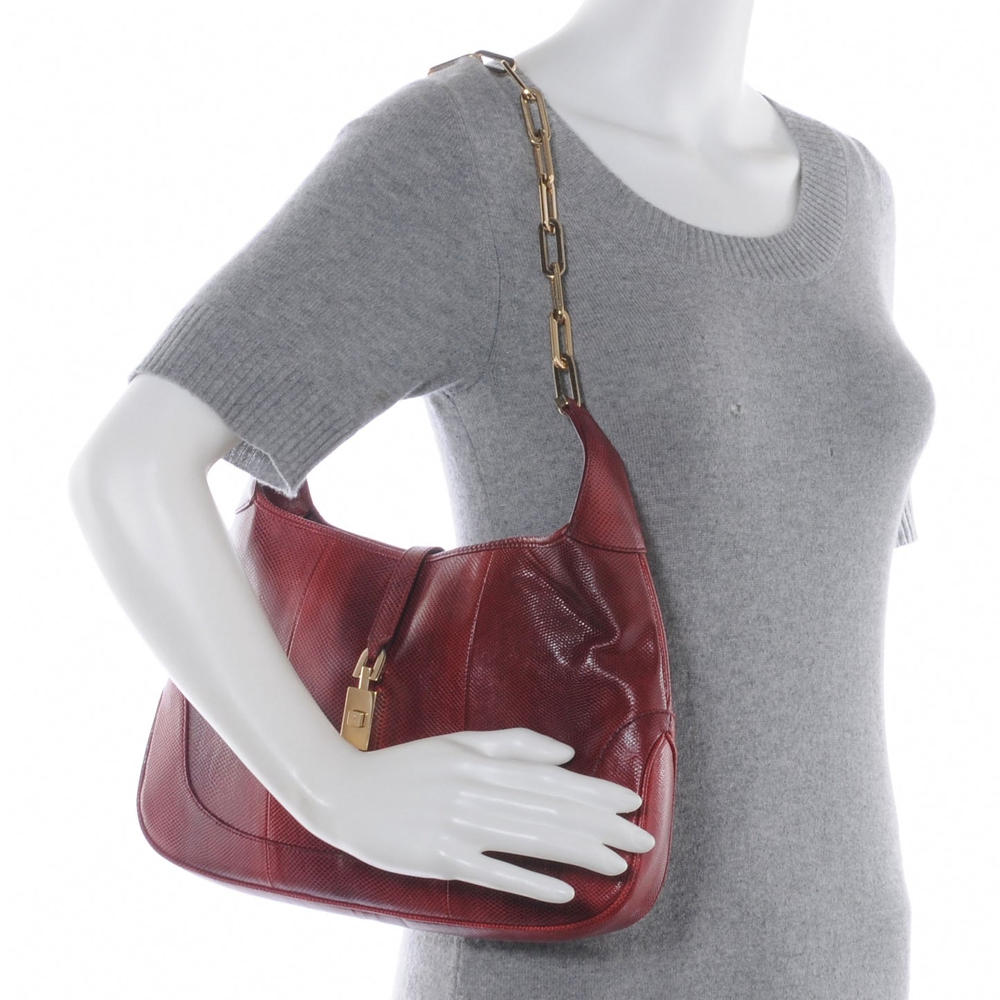 Lizard Jackie O Hobo Red