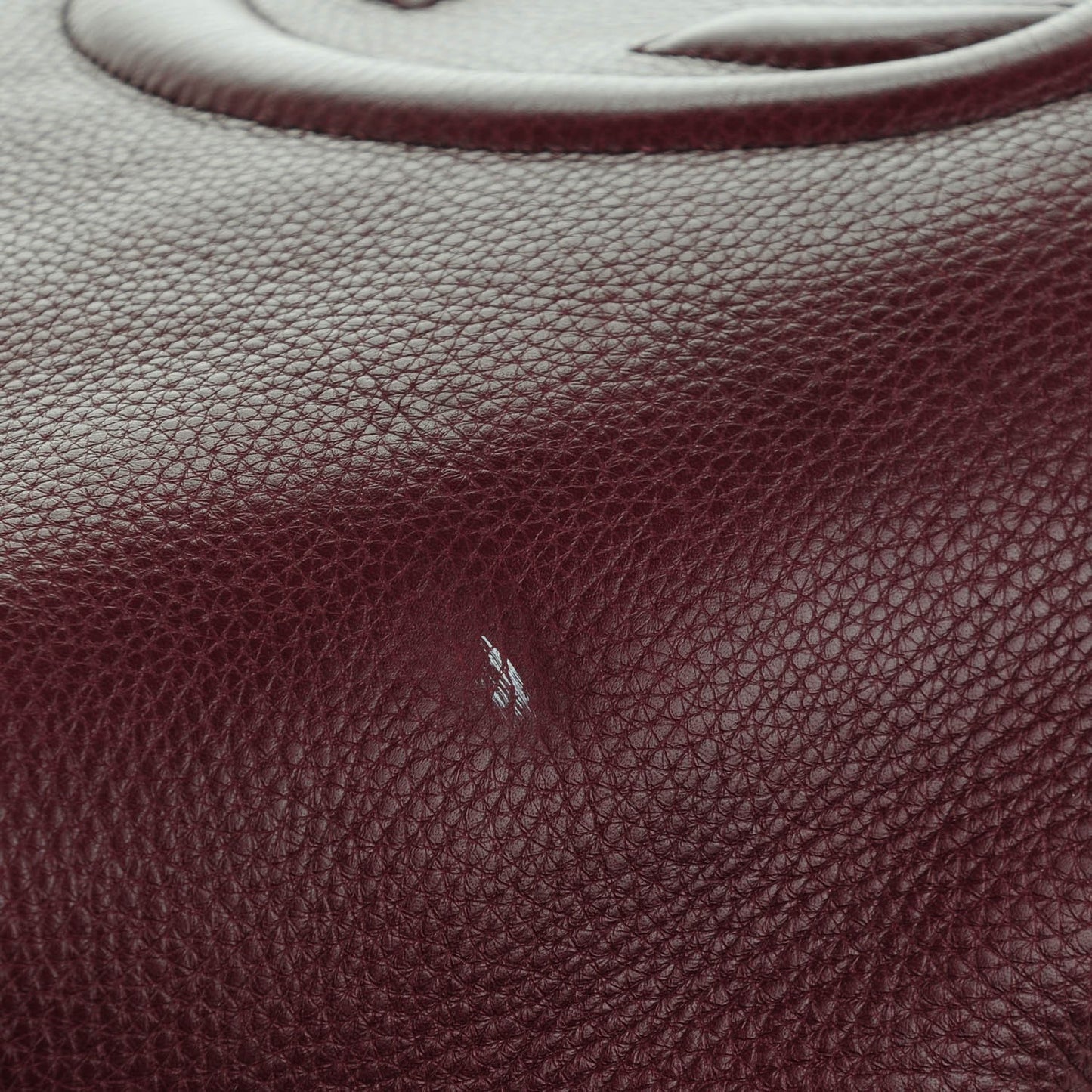 Cellarius Calfskin Large Soho Hobo Scarlatto
