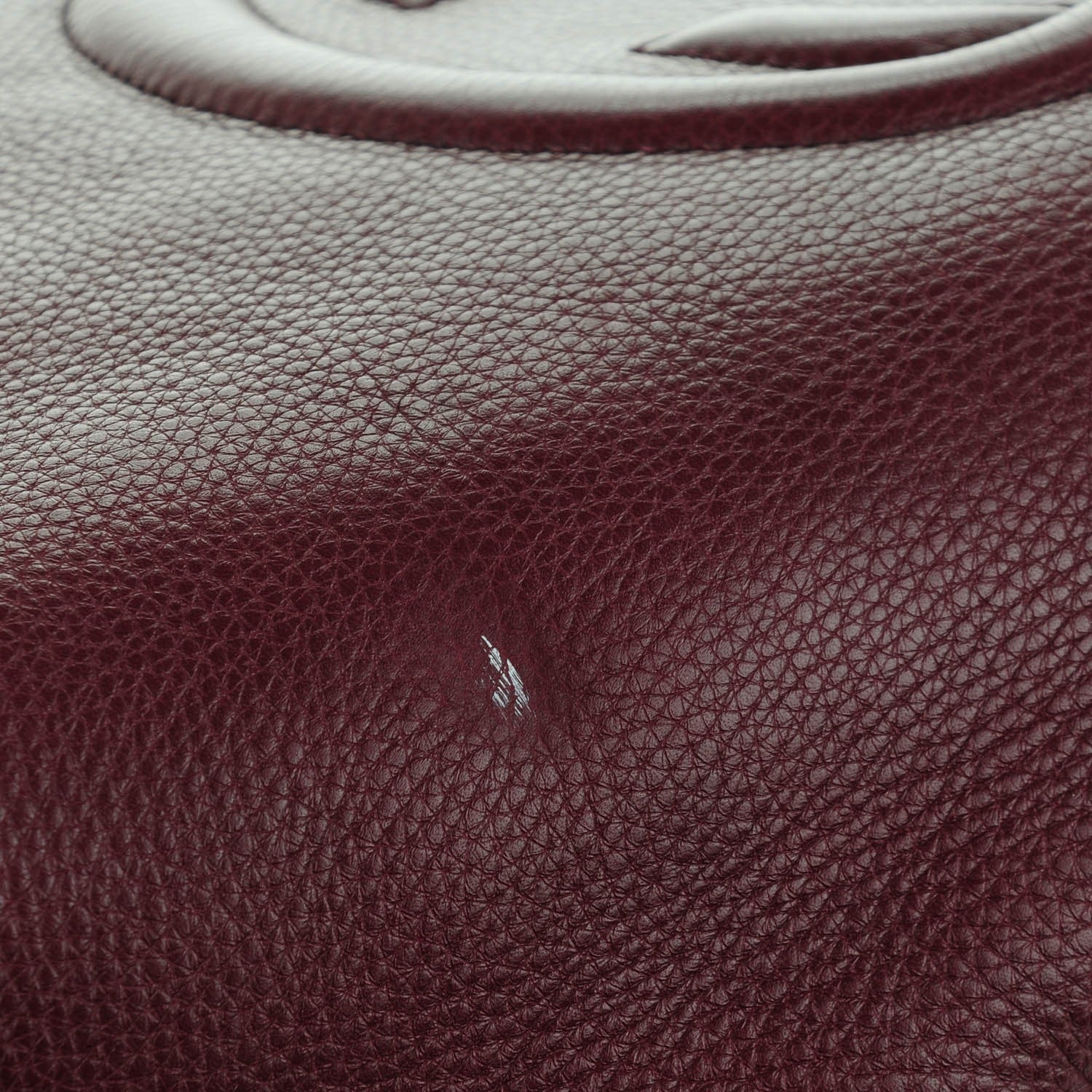 Gucci Cellarius Calfskin Large Soho Hobo Scarlatto 5 of 8
