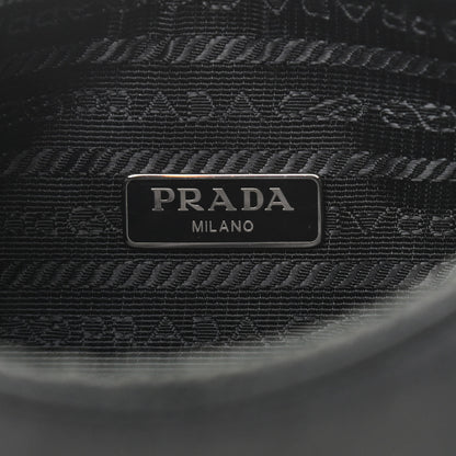 Prada Tessuto Nylon Mini Re-Edition 2000 Bag Black 6 of 9