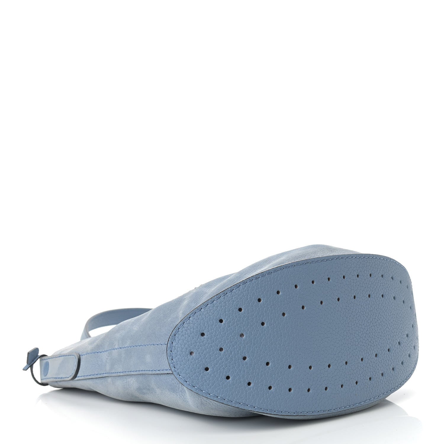 Delvaux Nubuck Santiag Pin Daily Shoulder Bag Denim II 4 of 17