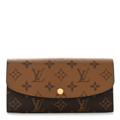 Louis Vuitton Reverse Monogram Emilie Wallet 1 of 6