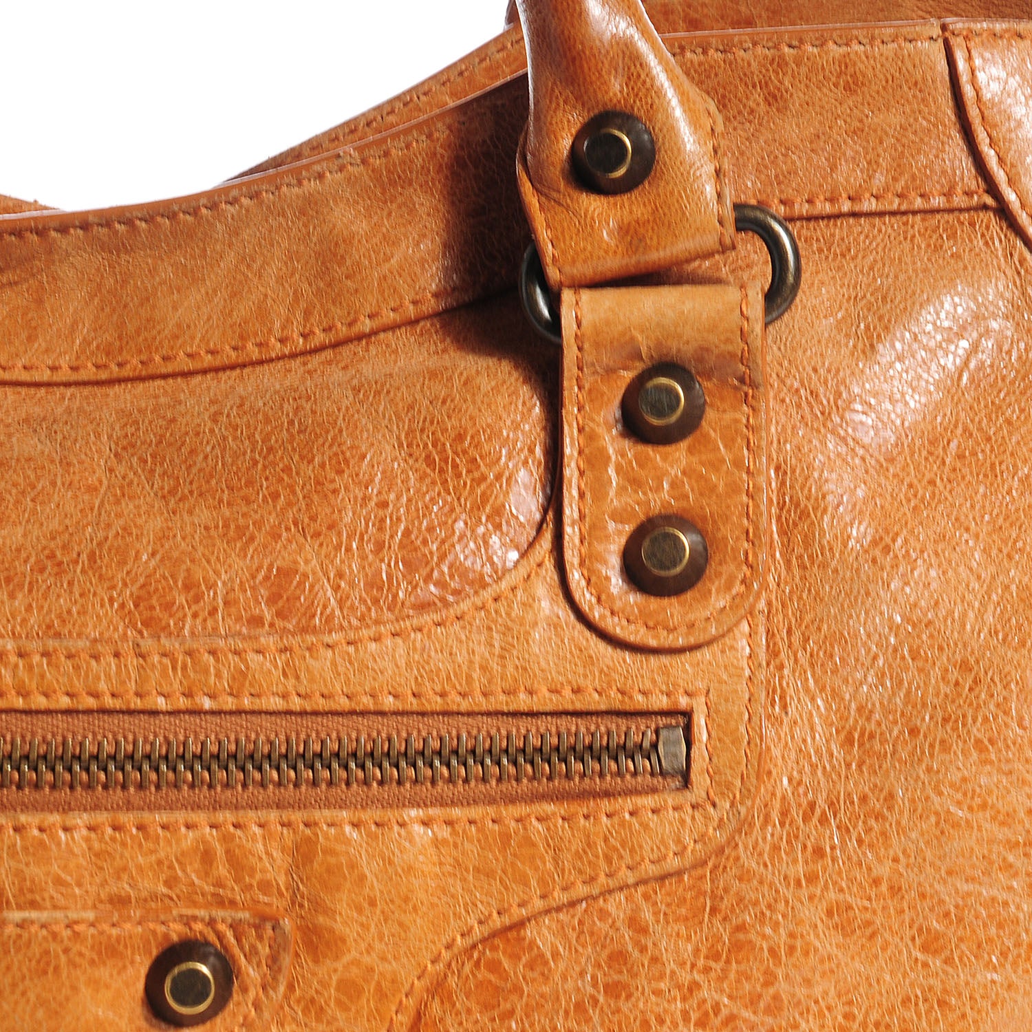 Balenciaga Chevre City Camel 13 of 15