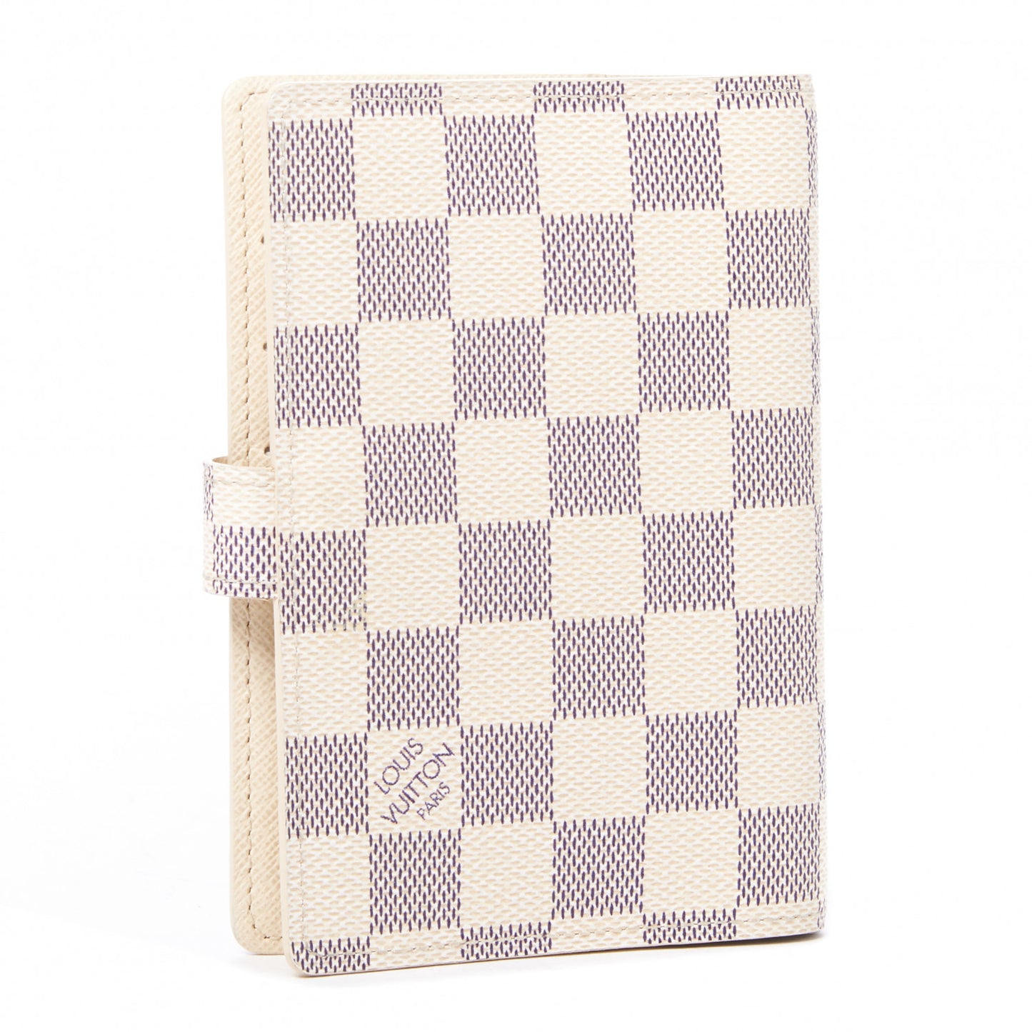 Damier Azur Small Ring Agenda Cover