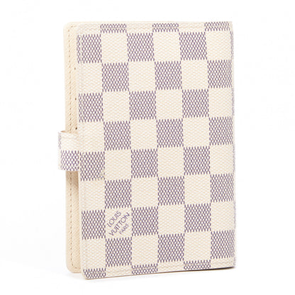 Louis Vuitton Damier Azur Small Ring Agenda Cover 2 of 7