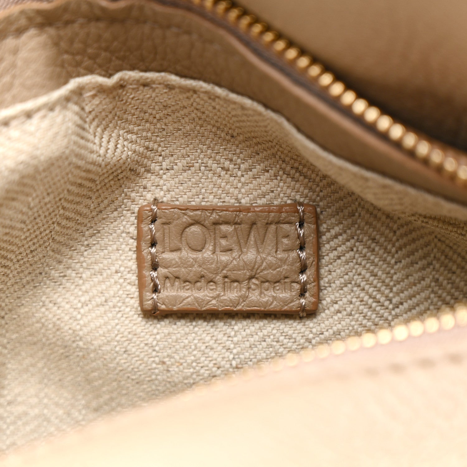Loewe Calfskin Mini Puzzle Edge Bag Sand 6 of 10