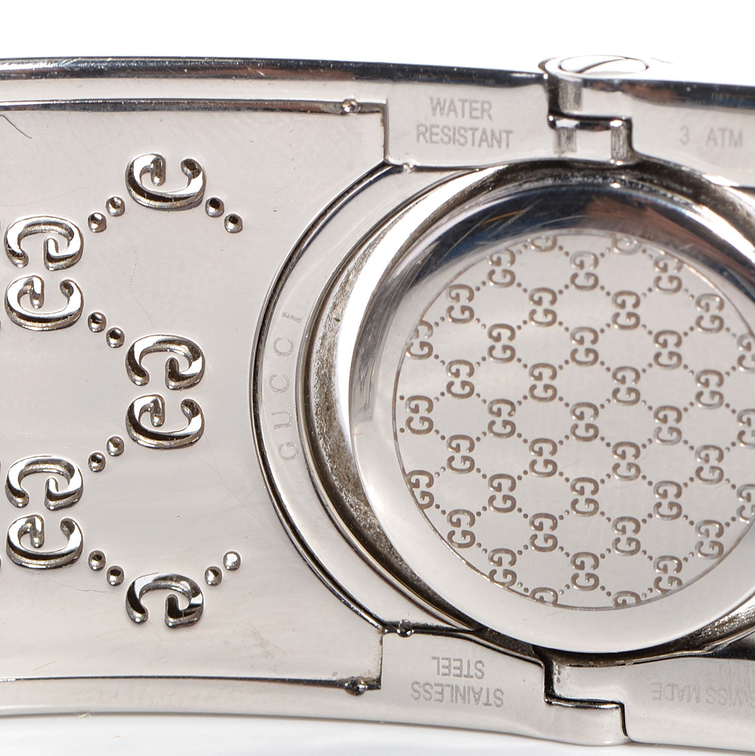 Gucci Stainless Steel Mother of Pearl 23mm Twirl Quartz Watch 9 of 10