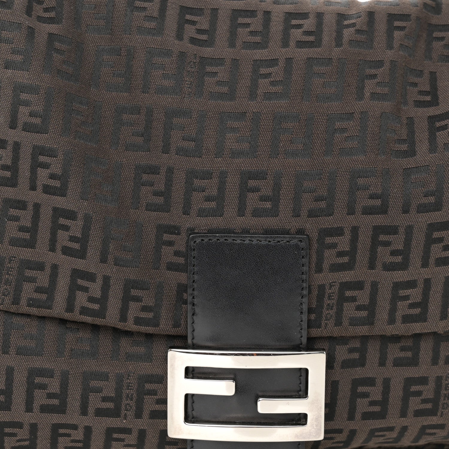 Fendi Zucchino Mama Baguette Tobacco 7 of 12