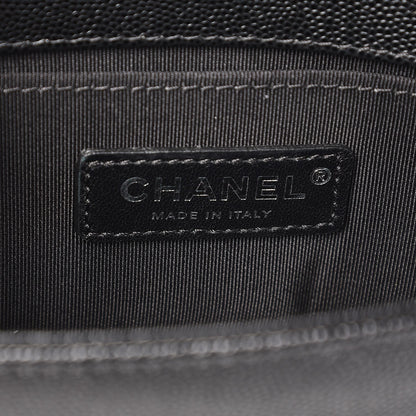 Chanel Caviar Quilted Small Boy Flap Black 6 of 8