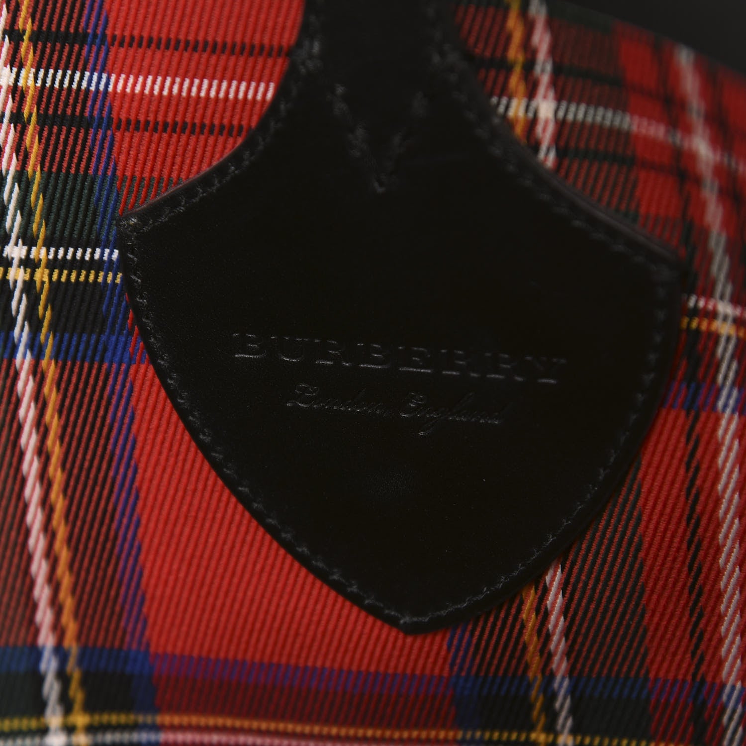 Burberry Vintage Check Medium The Giant Reversible Tote Antique Yellow Bright Red 8 of 20