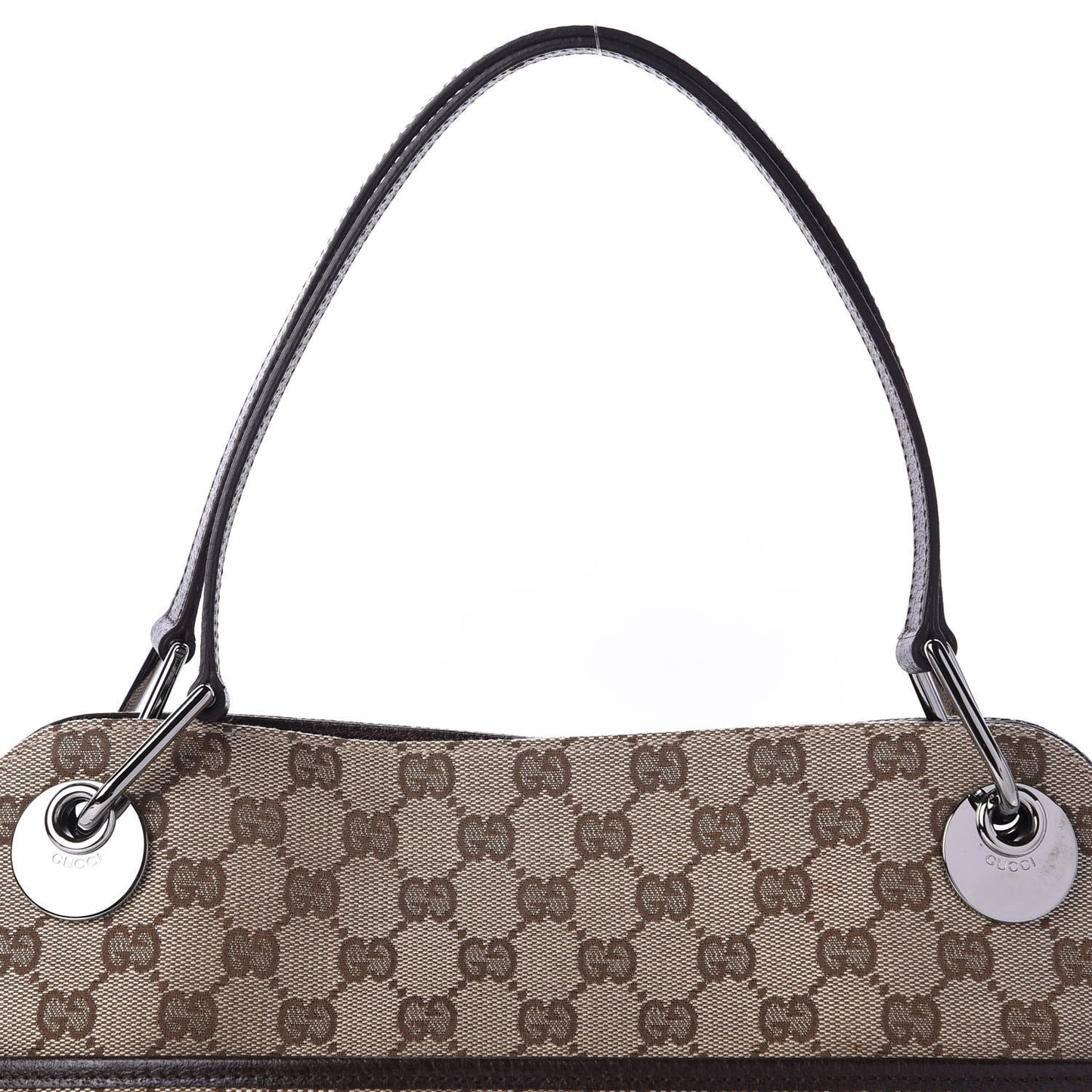 Monogram Medium Eclipse Shoulder Bag Dark Brown