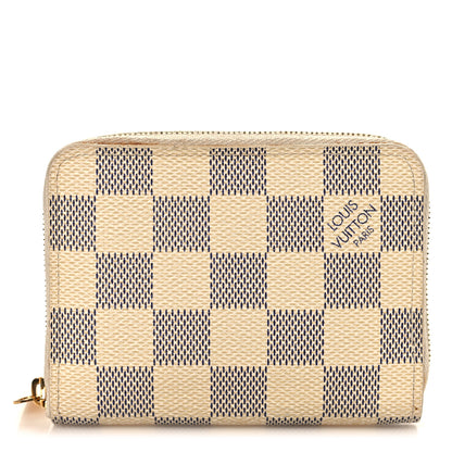 Louis Vuitton Damier Azur Zippy Coin Purse 1 of 7