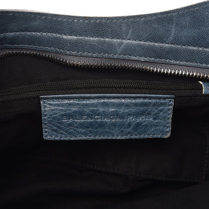 Balenciaga Chevre Classic Hardware City Bleu Jean 6 of 14