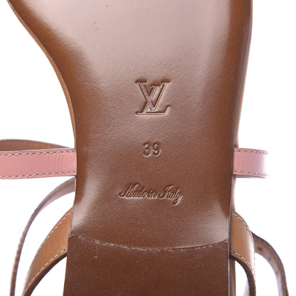 Louis Vuitton Calfskin Farenheit Flat Sandals 39 Pink 8 of 9