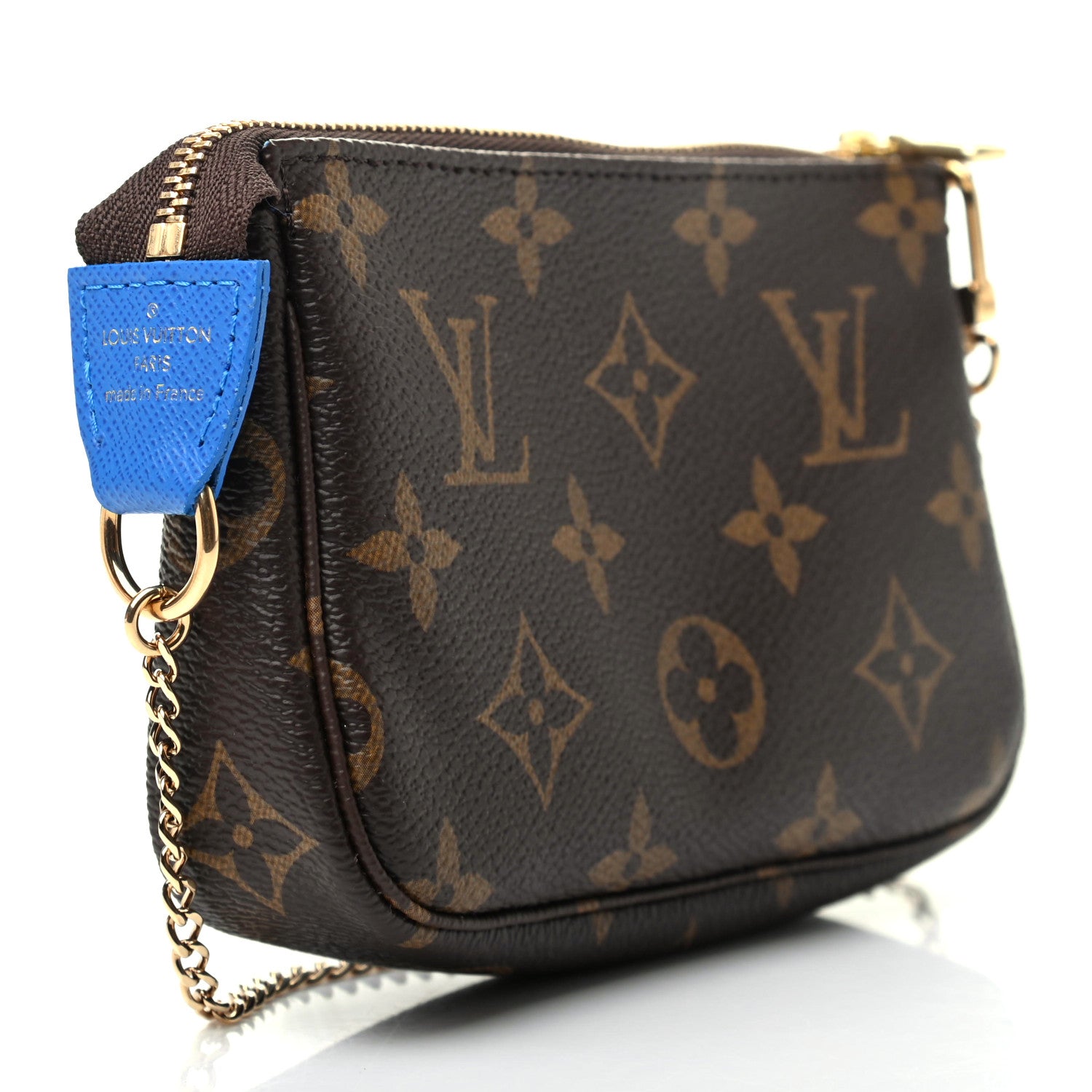 Louis Vuitton Monogram 2019 Christmas Animation Mini Venice Pochette Accessories Blue 3 of 8