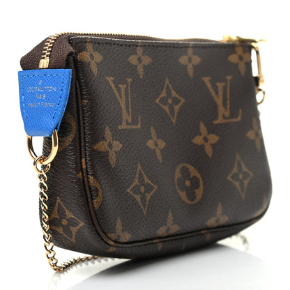 Louis Vuitton Monogram 2019 Christmas Animation Mini Venice Pochette Accessories Blue 3 of 8