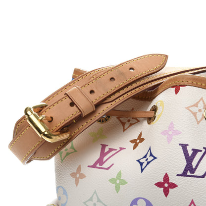Louis Vuitton Monogram Multicolor Petit Noe White 12 of 13