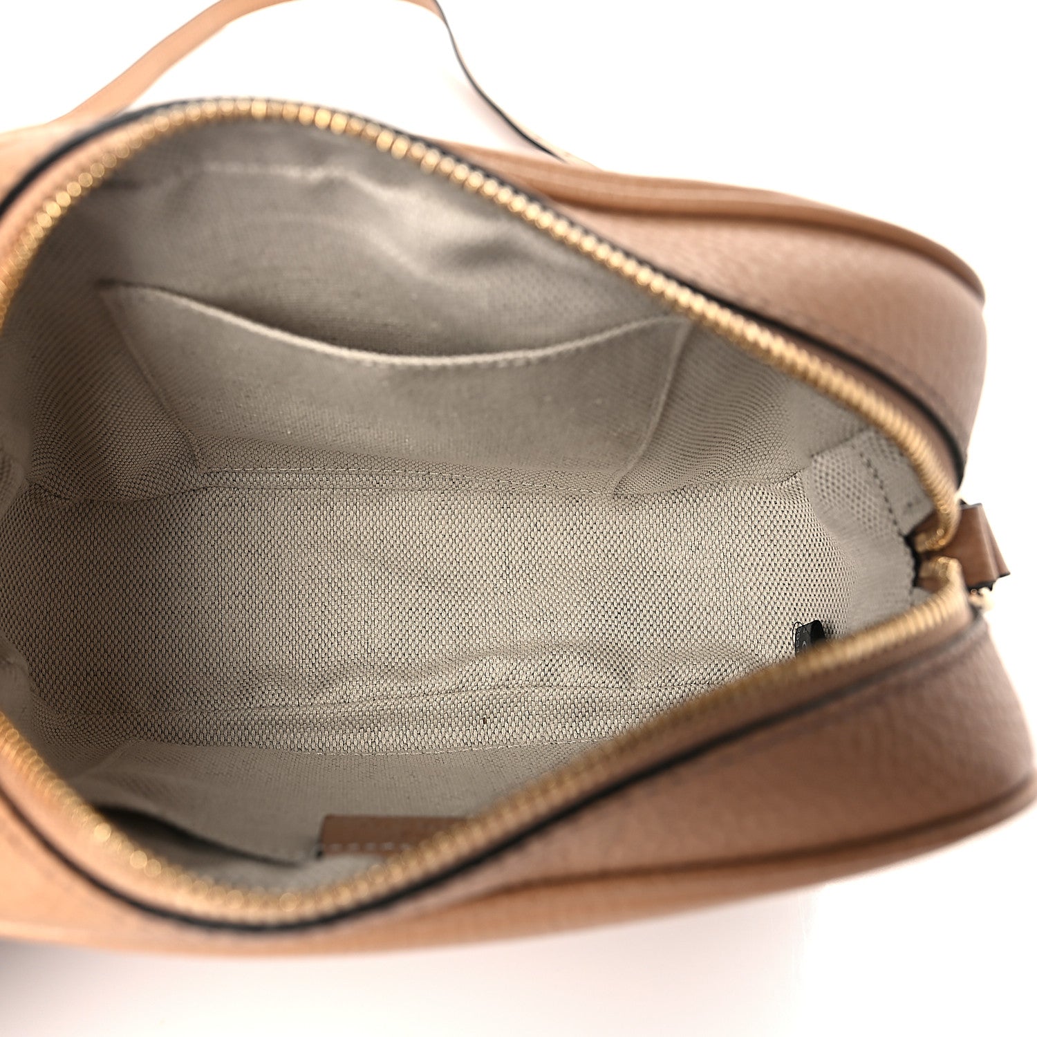 Gucci Pebbled Calfskin Small Soho Disco Bag Camelia 5 of 9