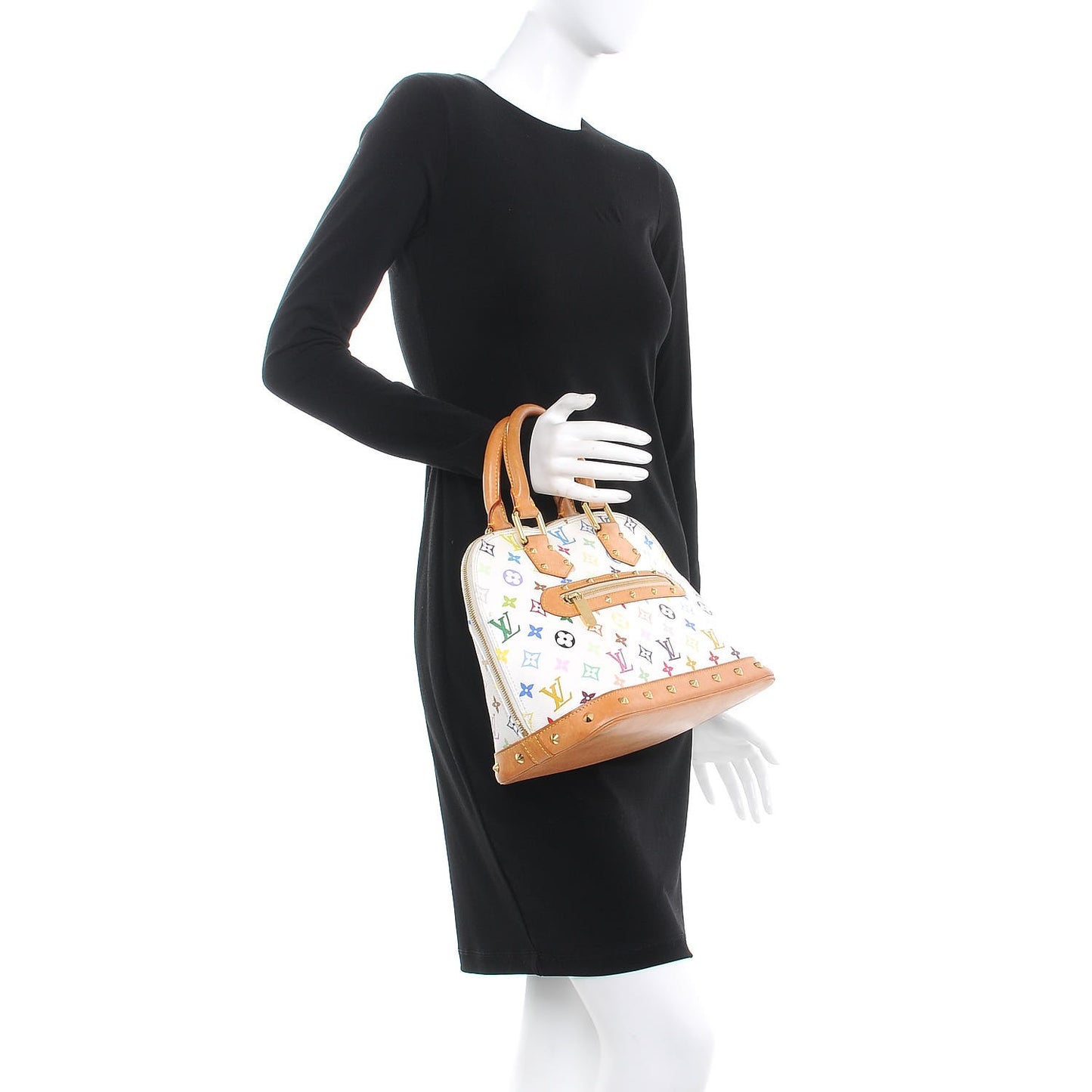 Monogram Multicolor Alma White