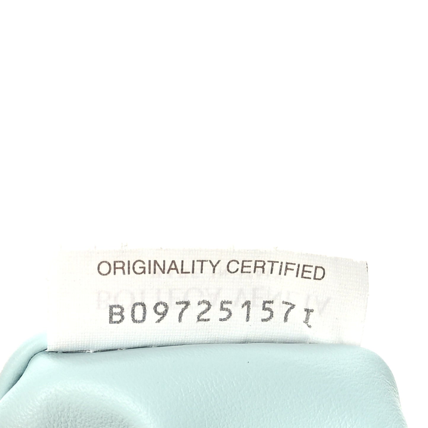 Nappa Intrecciato Mini Jodie Teal Washed