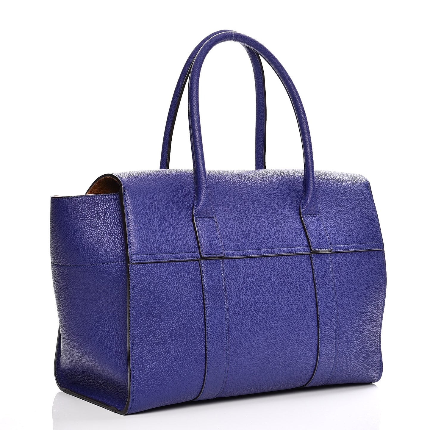Natural Grain Calfskin New Bayswater Indigo