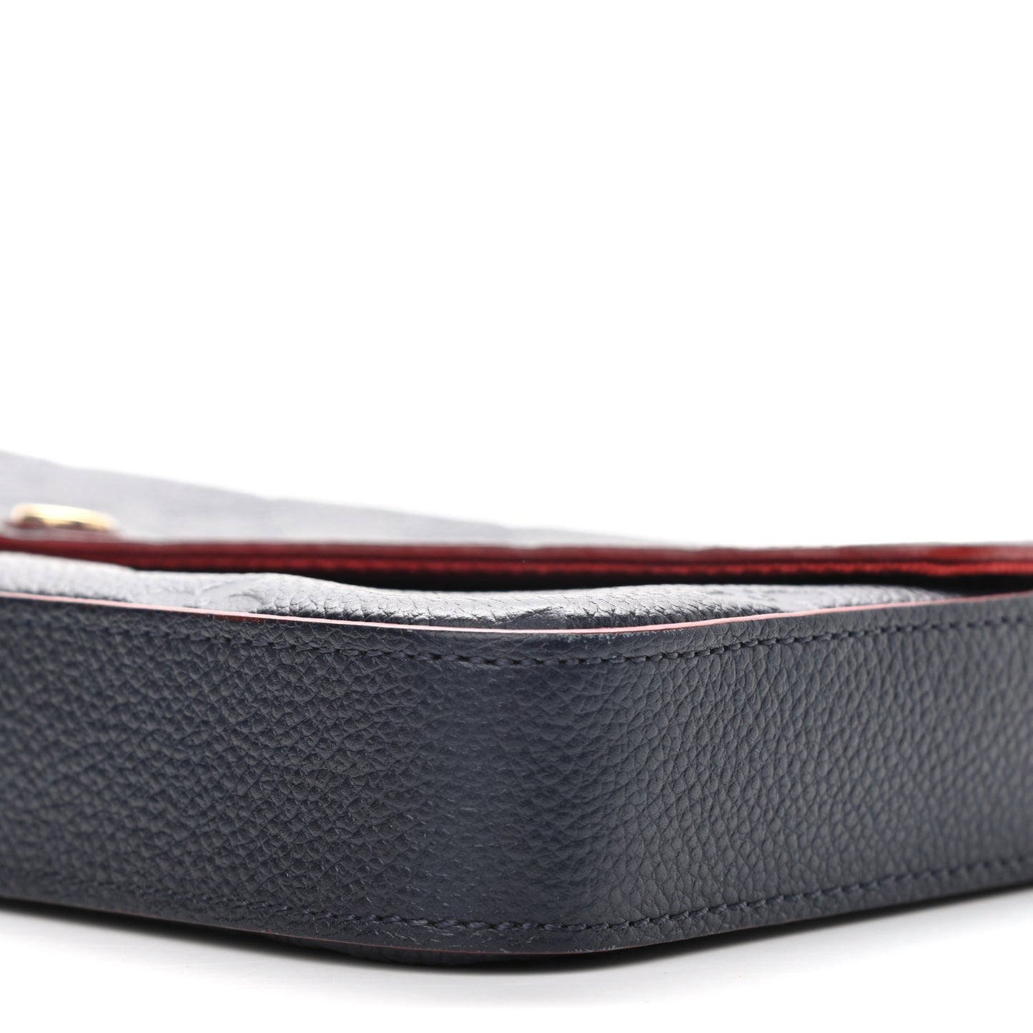 Empreinte Pochette Felicie Chain Wallet Marine Rouge
