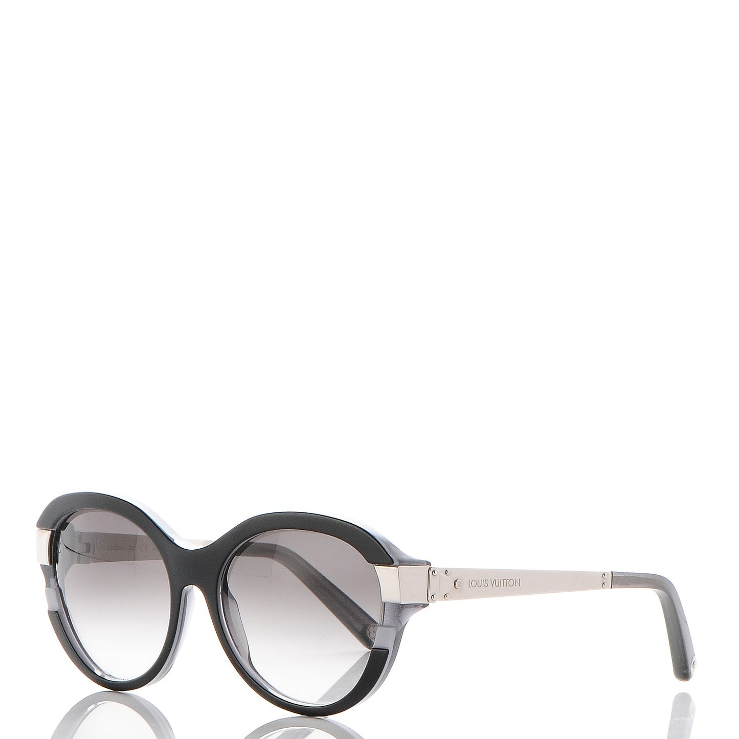 Acetate Petit Soupcon Cat Eye Sunglasses Z0489W Black
