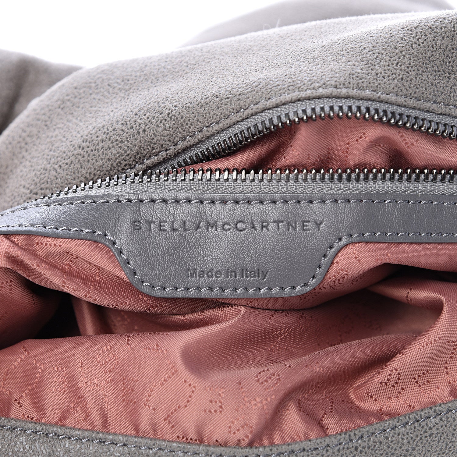 Stella McCartney Shaggy Deer Falabella Fold Over Tote Grey 5 of 9
