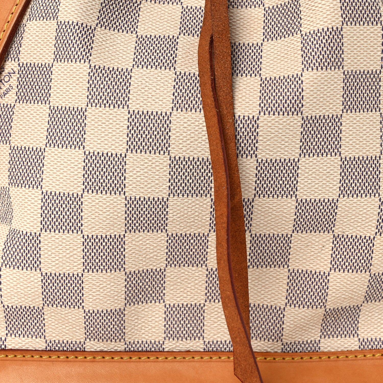 Louis Vuitton Damier Azur Noe BB 8 of 15