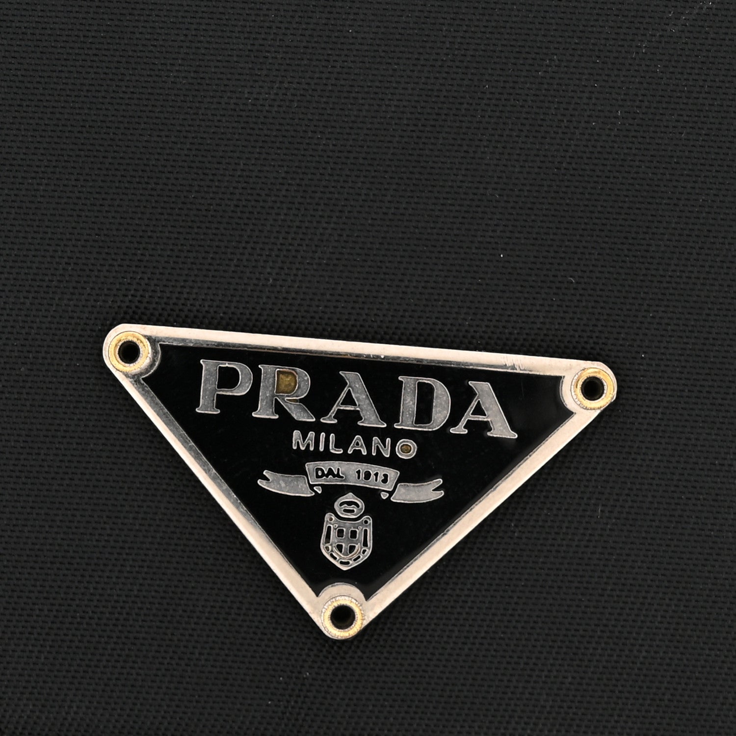 Prada Tessuto Nylon Tri-Fold Compact Wallet  Black 22 of 24