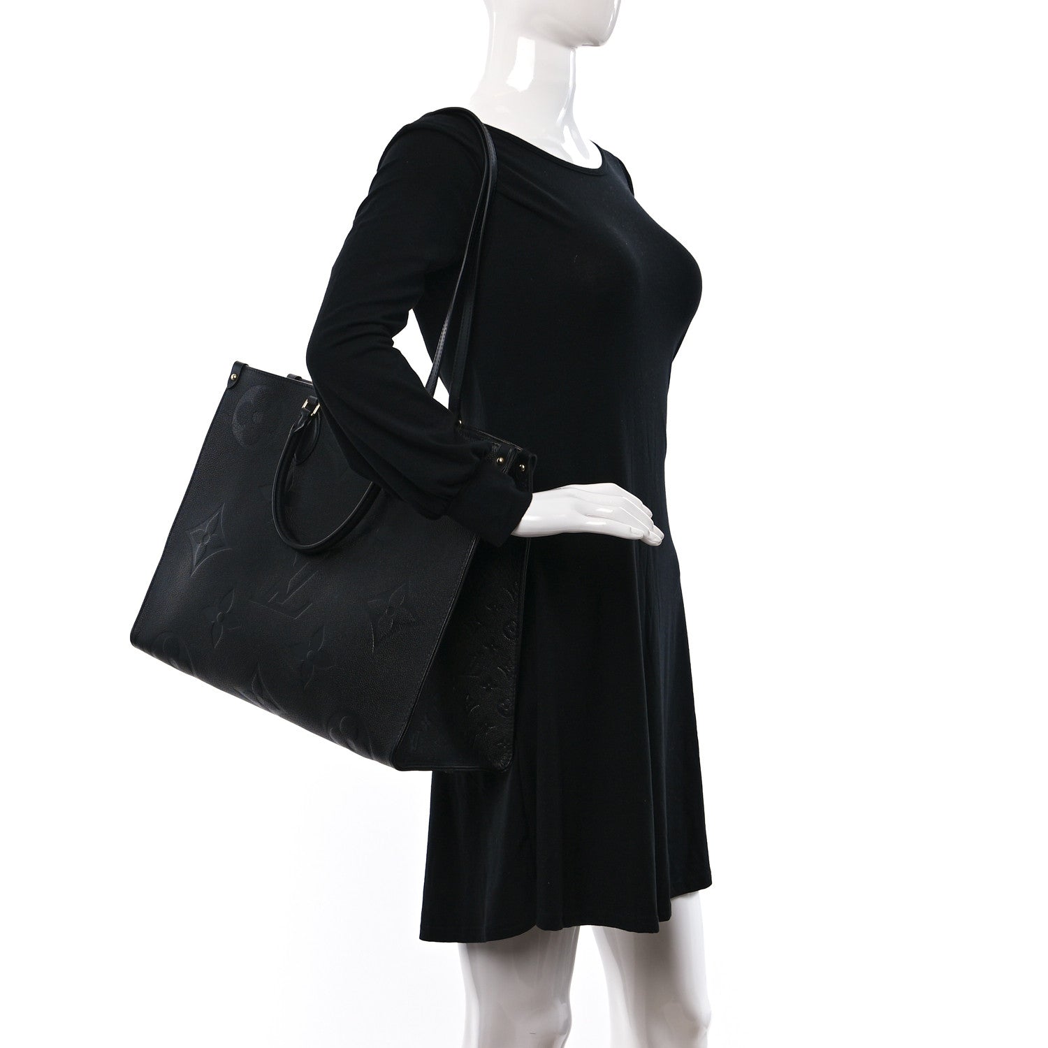 Louis Vuitton Empreinte Monogram Giant Onthego GM Black 2 of 8